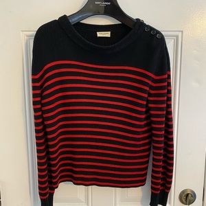 Saint Laurent Paris Nautical Sweater